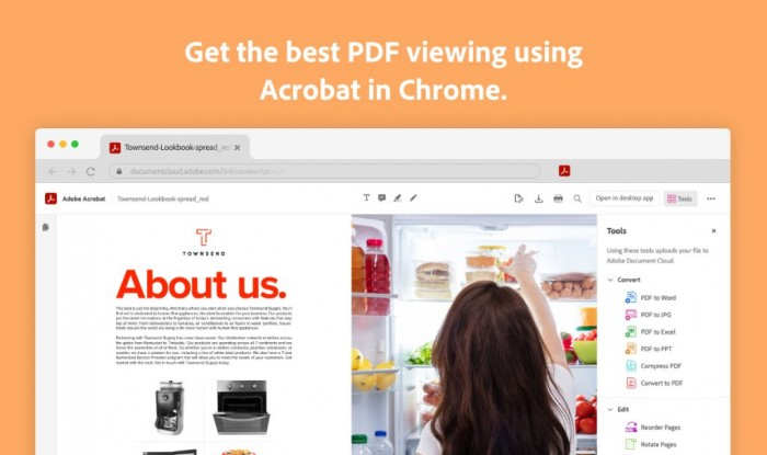 Adobe发布Acrobat扩展程序：在浏览器上更好处理PDF文件